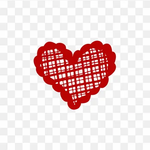 Designer Red Heart free transparent png